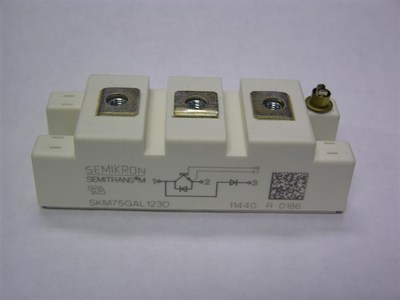 1 Semikron SKM75GAL123D 1200V 75A SEMITRANS IGBT Module