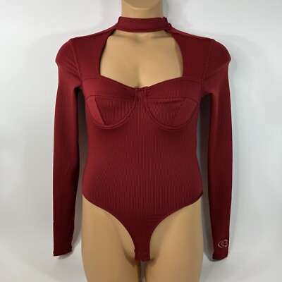Reebok CARDI B Bodysuit Triathlon Red 