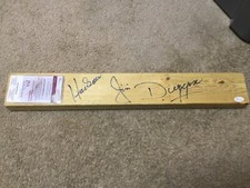 Hacksaw Jim Duggan Autographed 3 Foot 2x4 WWE Wrestling Highspots COA