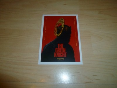 Cinema Filmkarte - The Green Knight - Filmplakatkarte