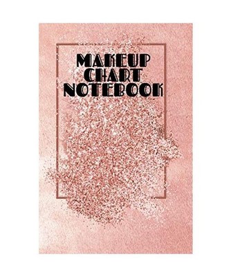 Makeup Chart Notebook: Make Up Artist Face Charts Practice Paper For Painting Fa