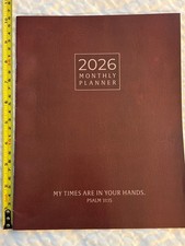 Navigators - My Times Are In Your Hands -2026 - Large Monthly Planner- 12 Months