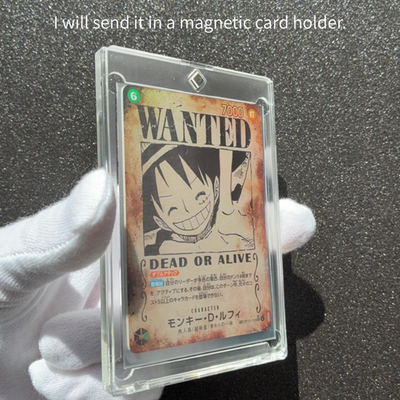 One Piece Luffy Wanted poster SP OP13-118 SEC Carrying on His Will