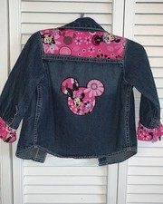 Minnie Mouse Denim Jacket-Girls-12 Months