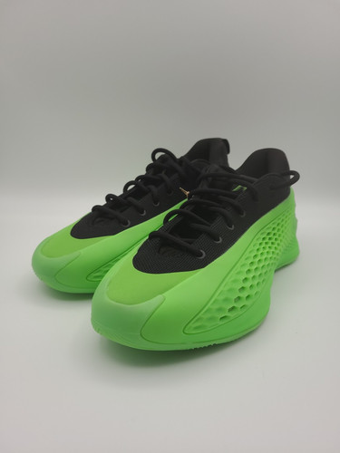 Adidas Anthony Edwards 1 AE1 Lucid Lime Men's 7.5 Green Basketball Shoes JI4065 - Picture 2 of 9
