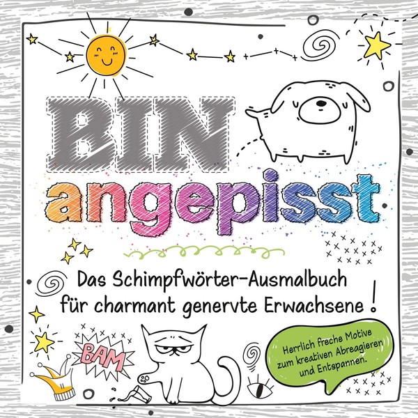 Das Frechste SchimpfwöRter-Malbuch FüR Charmant Genervte Erwachsene Birgit ...-image