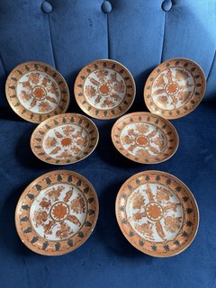 19th Century Chinese Japanese Set Of One Dozen Export Porcelain Bowls