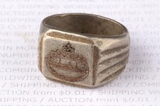 WWI German empire submarine Ring navy war period WW1 Germany U-boat Marine Seama