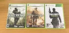 Call of Duty Modern Warfare Trilogy Xbox 360 COD 4 MW1 MW2 MW3 Bundle Lot CIB