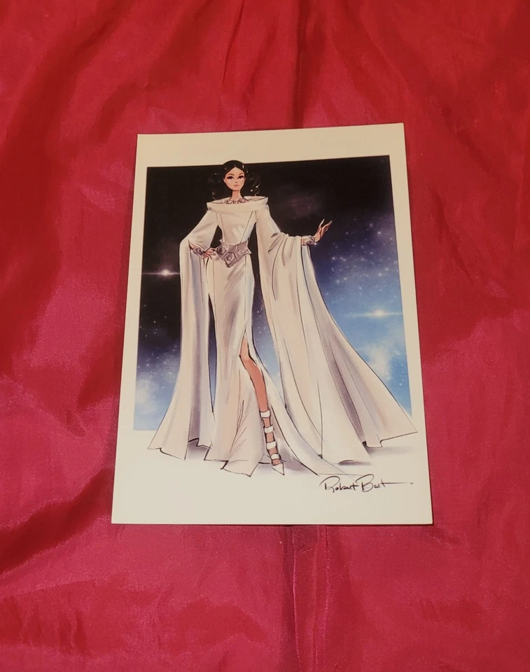 SET OF 7 ROBERT BEST STAR WARS BARBIE FASHIONISTA GIRLS ROOM ART PRINTS (5x7) - Image 2 of 4