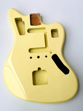 JG Guitar 2Alder Guitar Body Metallic White