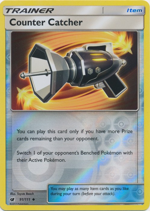 Counter Catcher - 91/111 - Uncommon - Reverse Holo - LP - Crimson Invasion