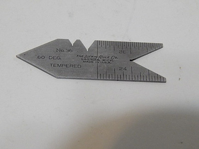 LUFKIN NO. 36 CENTER GAUGE