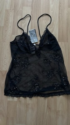 Mango (MNG) Damen Spitzen-Top / Lingerie-Top   Größe M