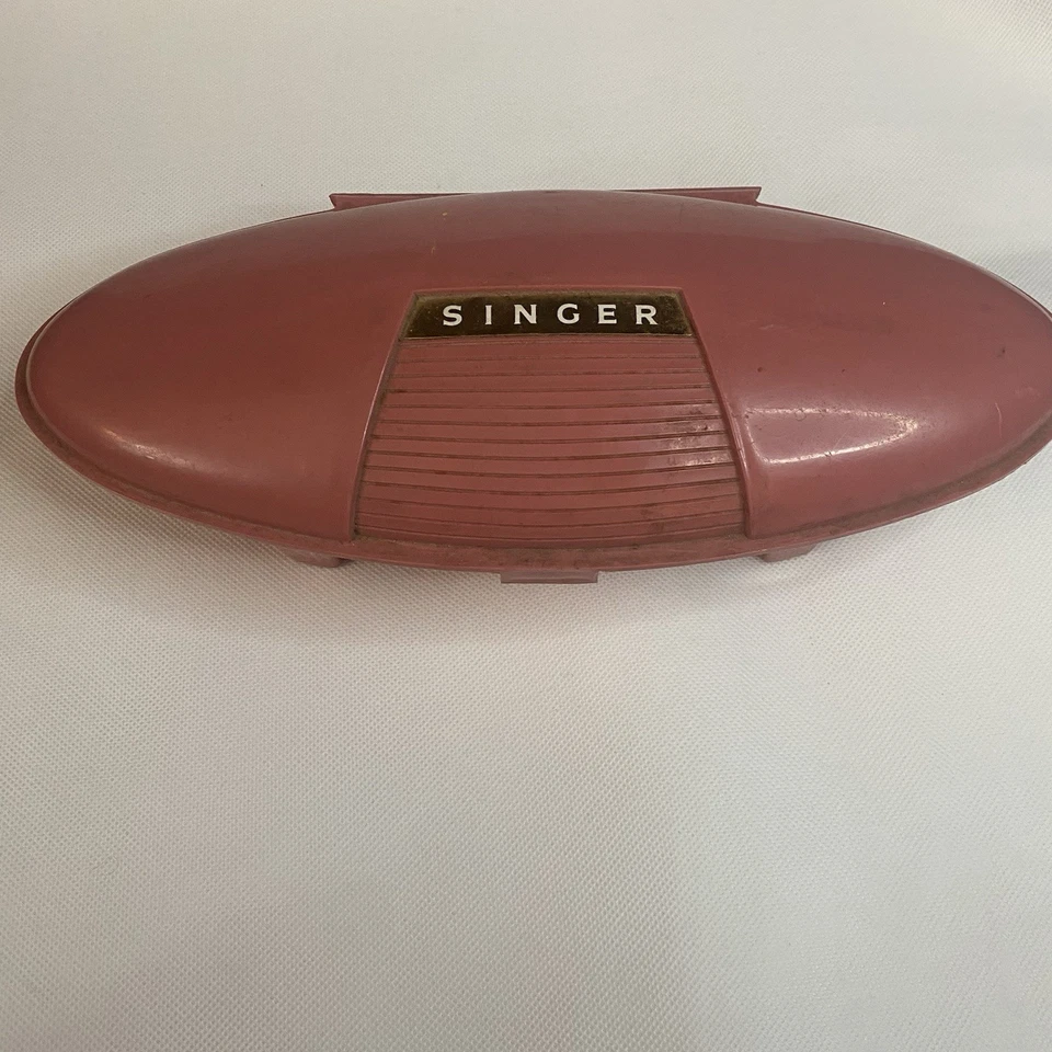 Vintage Singer Buttonholer Attachment No. 489500 No. 489510 With Templates &Case - Image 2 of 4