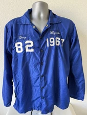 True Vintage 60’s Wilson’s Windbreaker Jacket Men’s L Distressed Chain Stitching