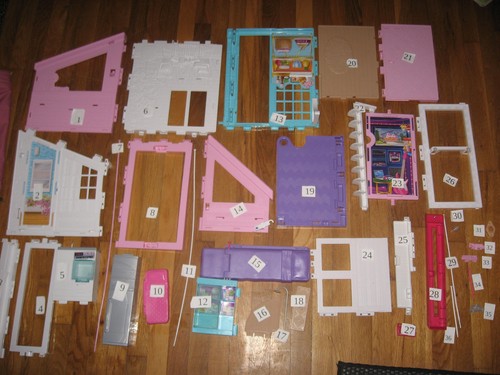 Barbie Malibu House Playset FXG57 2018 parts 36 choises - YOU PICK