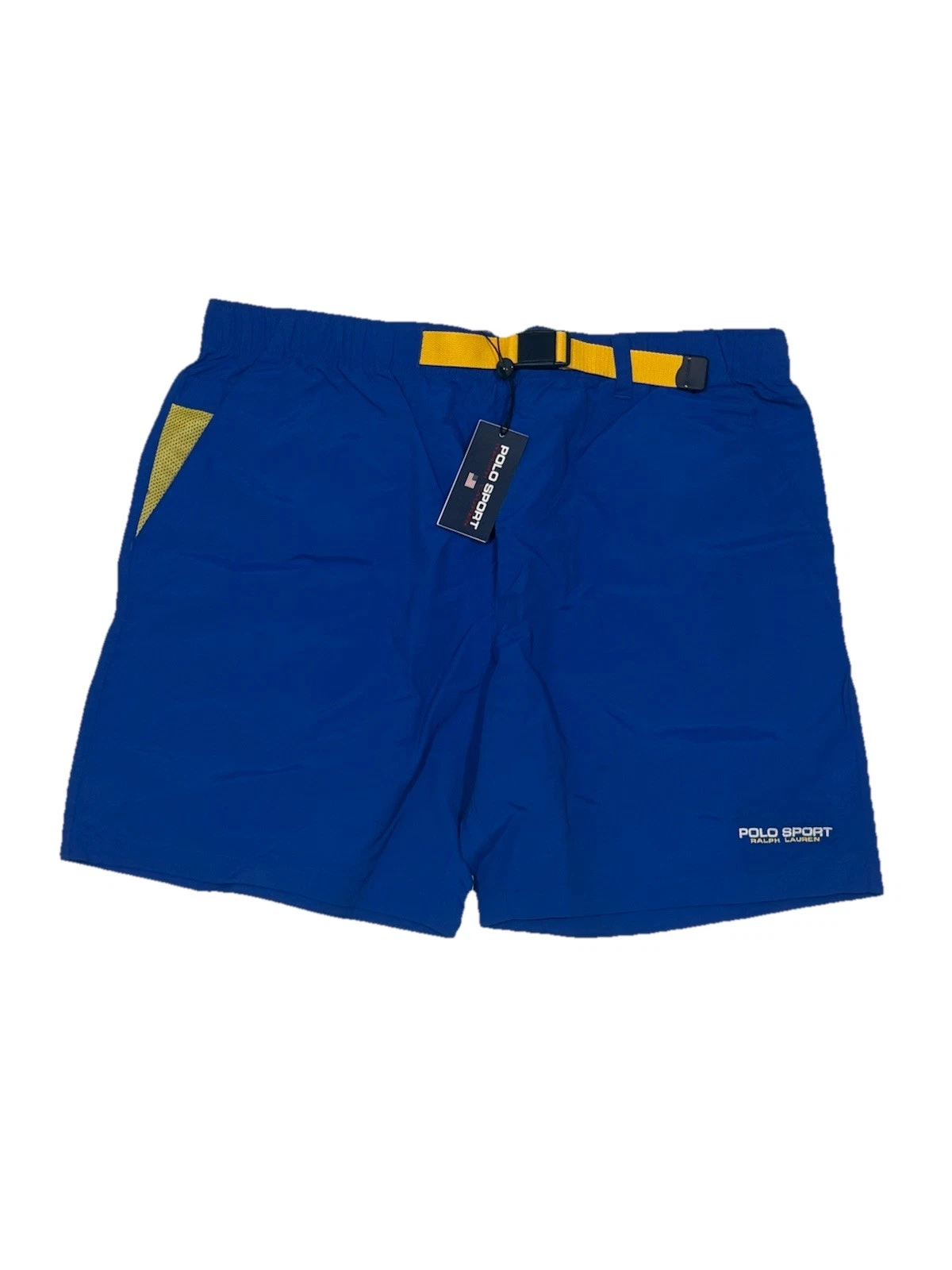 POLO RALPH LAUREN Men’s Royal Blue 7-Inch Polo Sport Hiking Shorts Size XL NWT