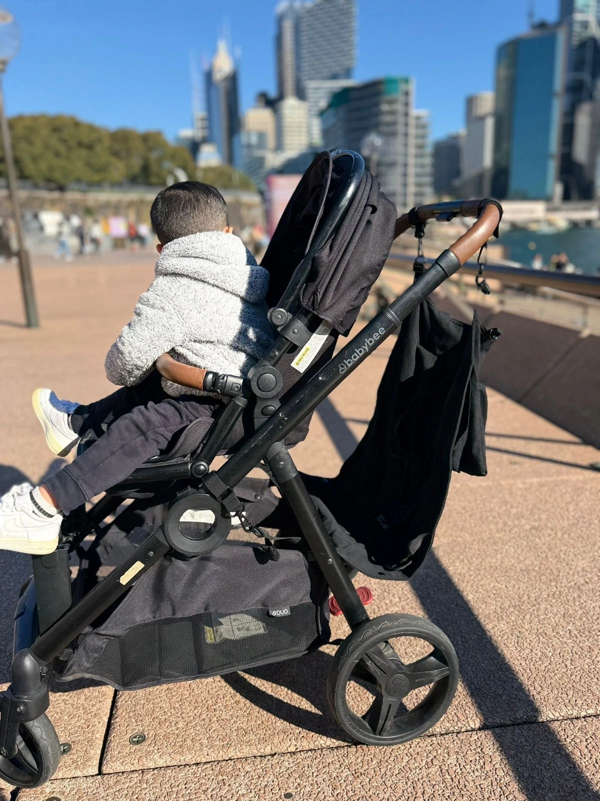Strap 'N' Go Pram Hammock 2.0 Double Travel Stroller Seat