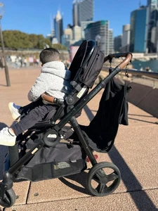 Strap 'N' Go Pram Hammock 2.0 Double Travel Stroller Seat