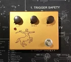 New Upgrade Overdrive Gold Horse Amazing Boost Guitar Effect Pedal Gain Treble !