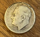 1947-S Roosevelt Dime San Francisco Early Cold War Era 90% Silver U.S. Coin