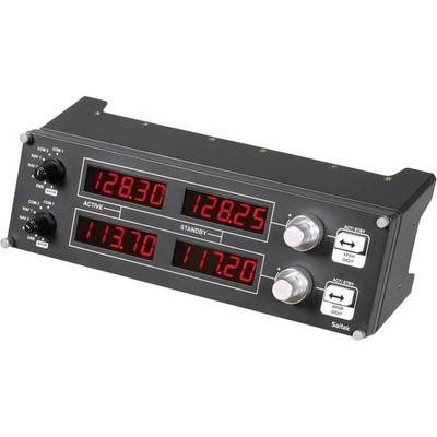 Logitech Gaming Saitek Pro Flight Radio Panel PZ69 Flugsimulator-Controller USB