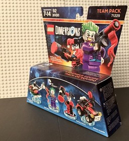Lego Dimensions Joker Harley Quinn DC Comics Team Pack 71229 Brand New!!