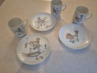 Vintage Lenox Special Child's Dinnerware Set L86 Pattern - 3 Plates & 3 Mugs... — photo 1