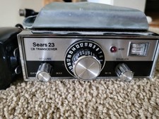 Sears 6136711 23 Citizens Band Two-Way CB Radio Vintage With Mount Wow