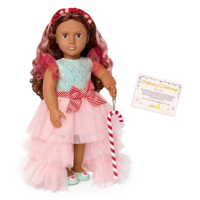 Our Generation Candie Limited-Edition 18'' Holiday Collectible Doll