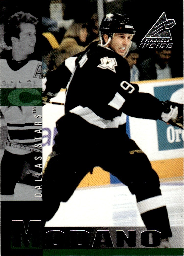 1997-98 Pinnacle Inside VTG Hockey HOF Mike Modano Dallas Stars #15