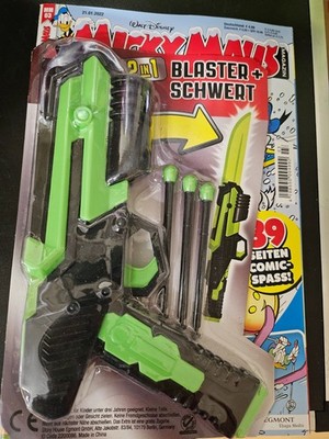 Micky Maus Magazin Extra Nr. 03/2022 '' mit Blaster + Schwert