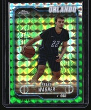 2024 Topps Chrome Franz Wagner Green Geo 99/99 #93