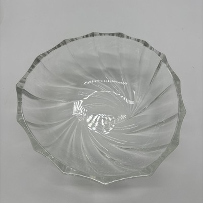 Val Saint Lambert 9in Crystal Bowl 
