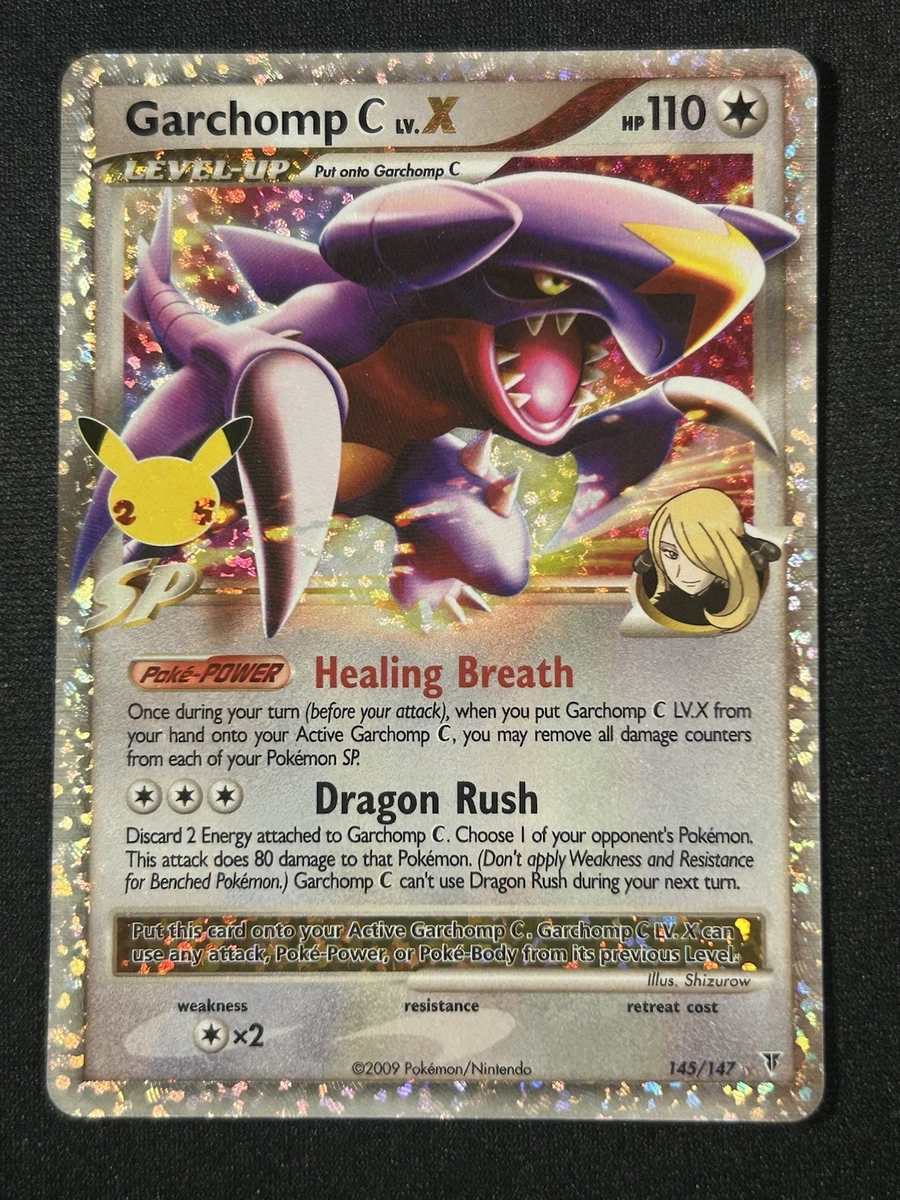 25+ Garchomp C Lv.X 145/147 Celebrations: Classic Collection for