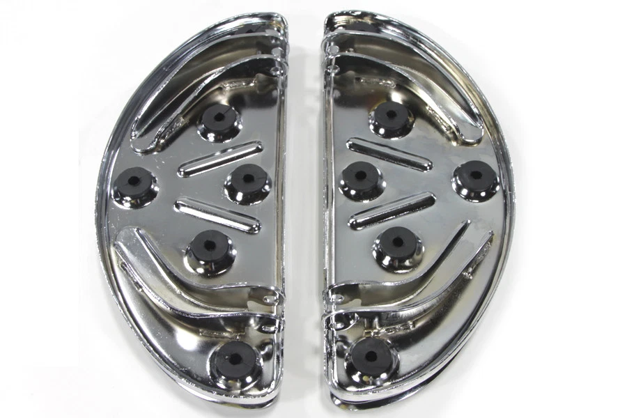 Juego estribo conductor cromado para Harley Davidson Foto 3 de 3