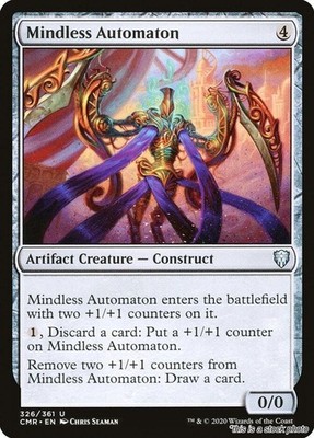 MTG Mindless Automaton [CMR - 326] LP