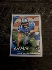 2010 Topps - Ndamukong Suh #360 Helmet; Kneeling (RC)