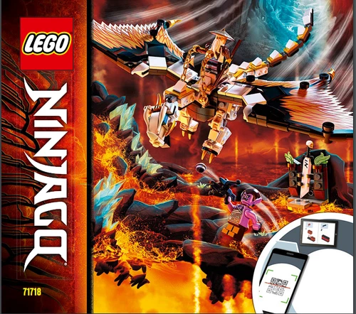 LEGO NINJAGO: Wus gefährlicher Drache (71718)