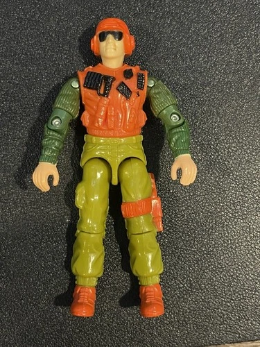 gi joe lot figure 1988 Skidmark 100% complete Nice Hands No damage
