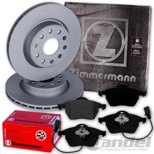 Zimmermann BREMSSCHEIBEN 345mm + BELÄGE VORNE passend für AUDI A4 S4 B6 B7 8E 8H