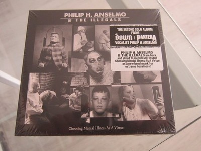 CD Philip H. Anselmo - Psychische Erkrankungen als Tugend wählen. Digipak 2018