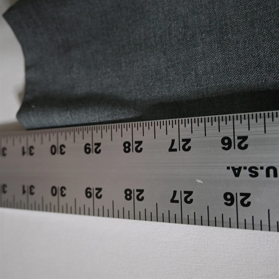 Pantalones de vestir plisados de lana grises botánicos 500 36x32 de colección para hombre Foto 4 de 4