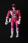 VTG Power Rangers Karate Kickin Kimberly Pink Ranger Loose 8" Figure Bandai 1994
