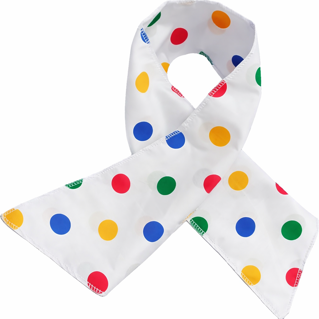 Adults Children in Need Pudsey Spot Multicoloured Polka Dot Necktie