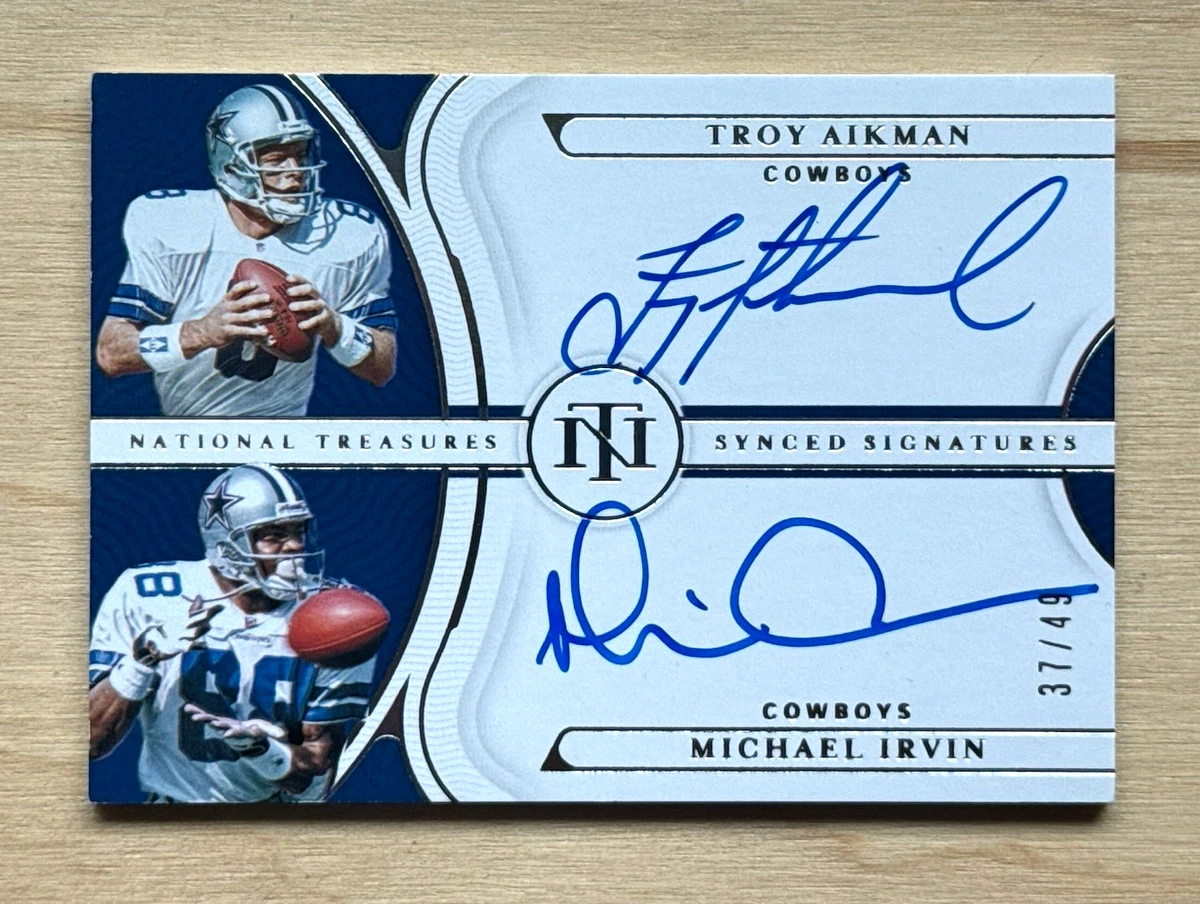 Troy Aikman Autograph Football Cards for sale | eBay
