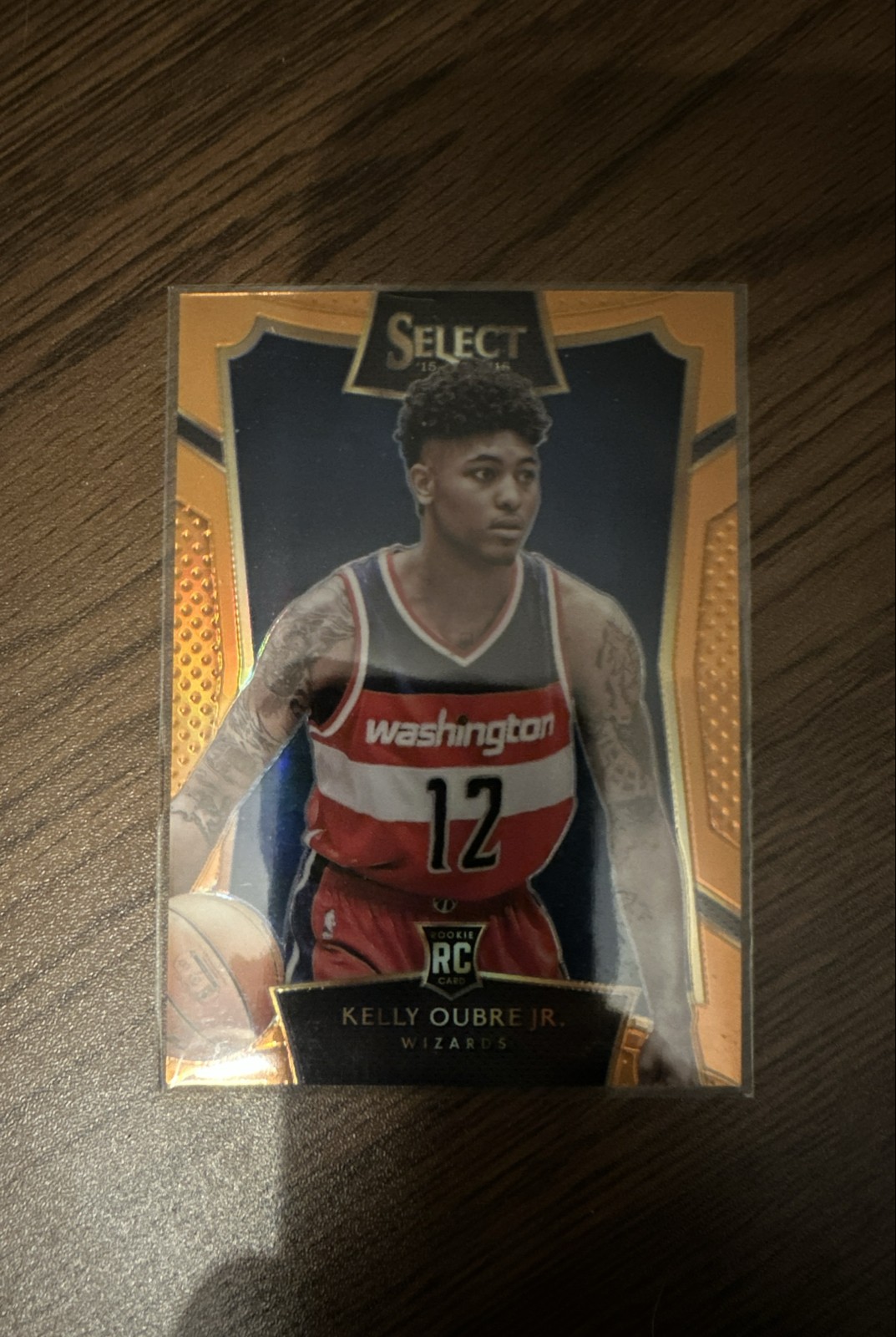 2015-16 Panini Select - Concourse Kelly Oubre Jr. #69 Orange Prizm /60 (RC)