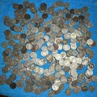 8 ROLLS (320 pcs) CULL BUFFALO NICKELS. Dateless, partial and full dates.