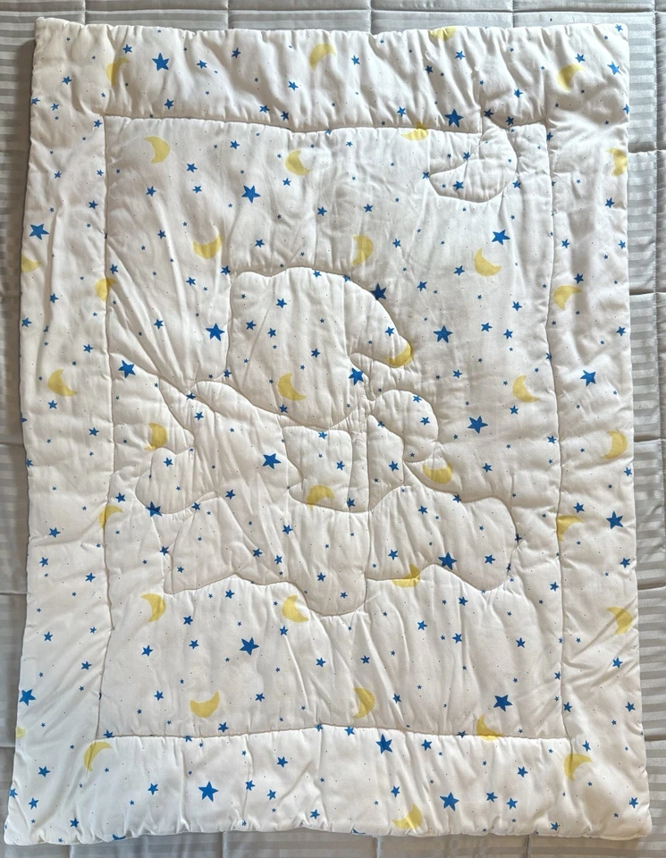 Manta edredón cuna Winnie the Pooh Piglet cama Disney vintage estrella Y2K años 90 Foto 4 de 4